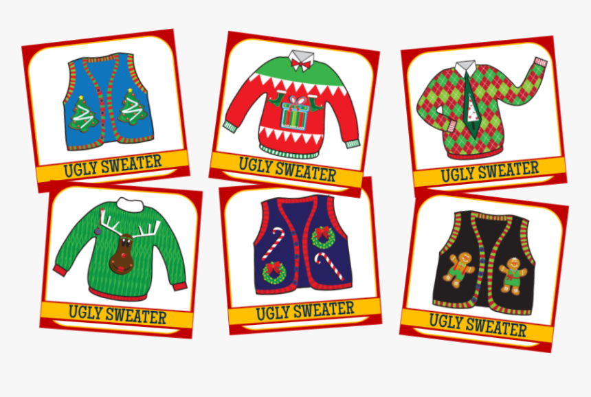 Ugly Sweater Cards, HD Png Download