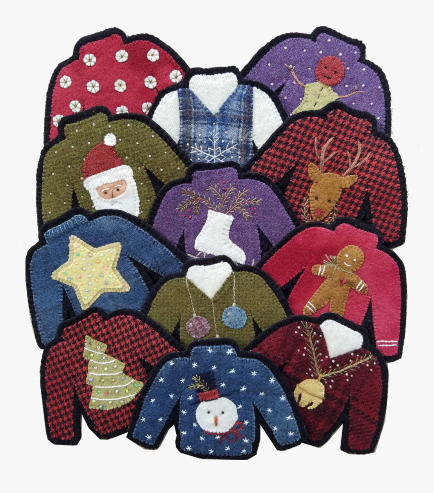 Christmas Sweater Pattern Png, Transparent Png