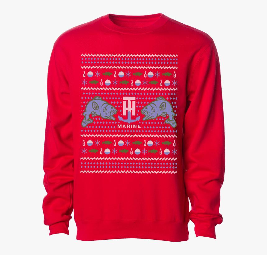 Bass Christmas Sweatshirt, HD Png Download