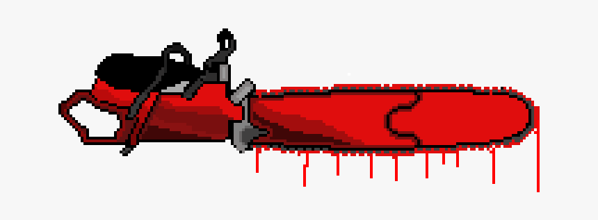 Bloody Chainsaw Png, Transparent Png