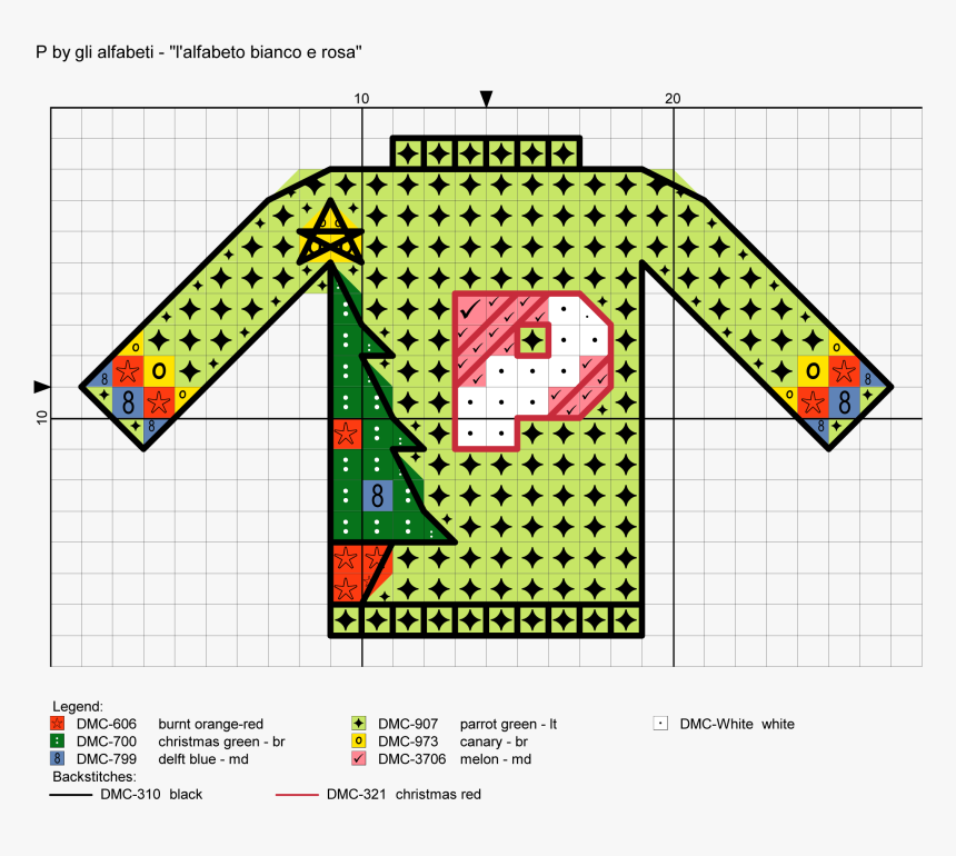 Alfabeto Bianco E Rosa P Ugly Xmas Sweater, Christmas, HD Png Download