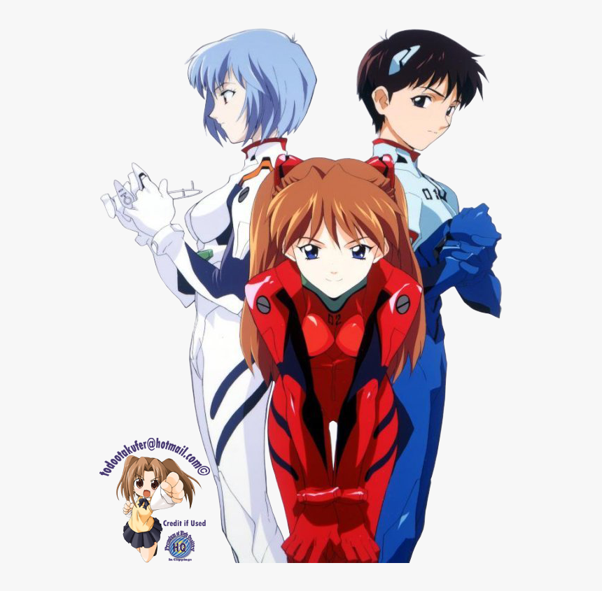 Clip Art Asuka Transparent Rei, HD Png Download