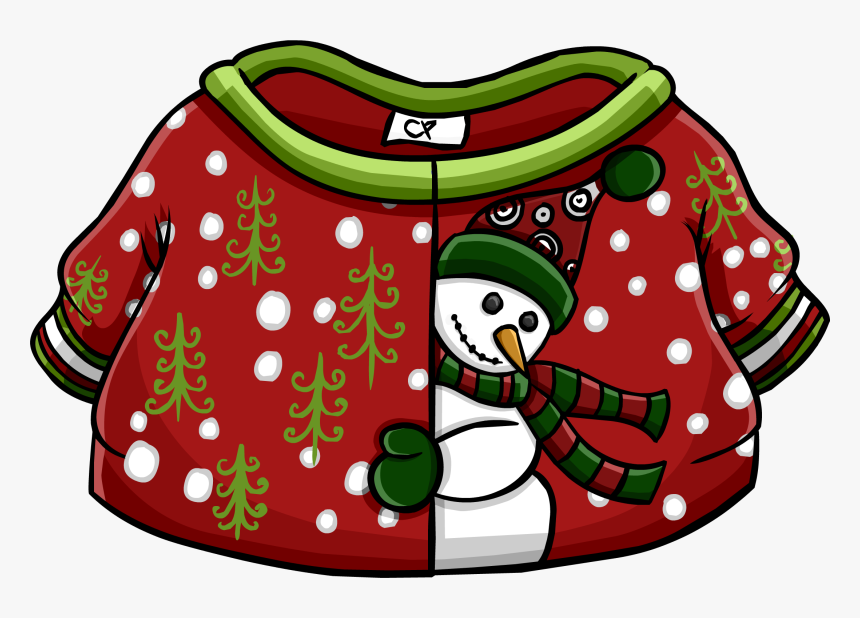 Silly Snowman Sweater, HD Png Download