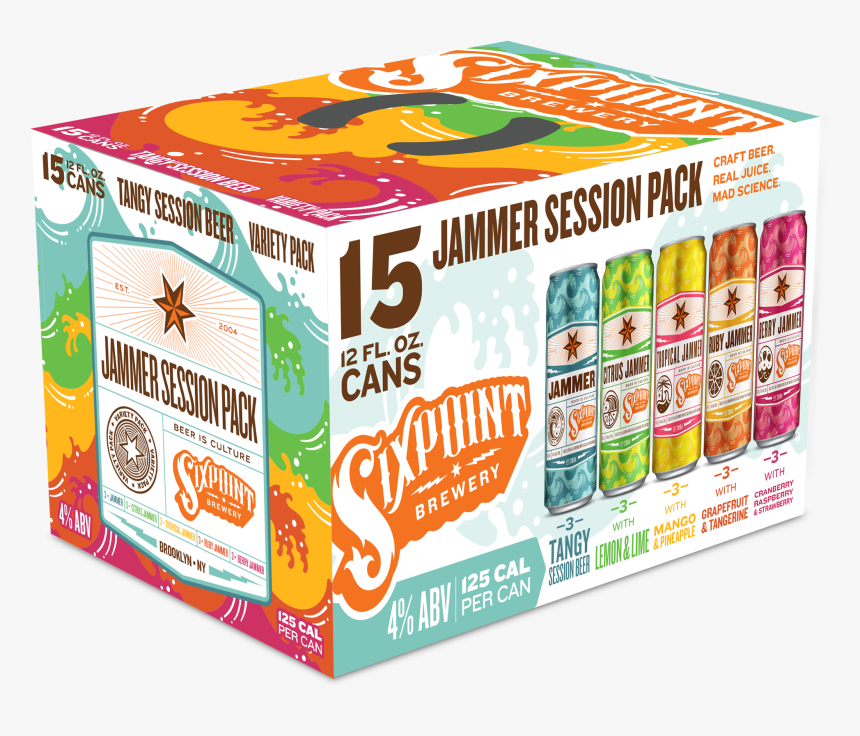 Sixpoint Brewery Partners With Rei For New Jammer Gose, HD Png Download