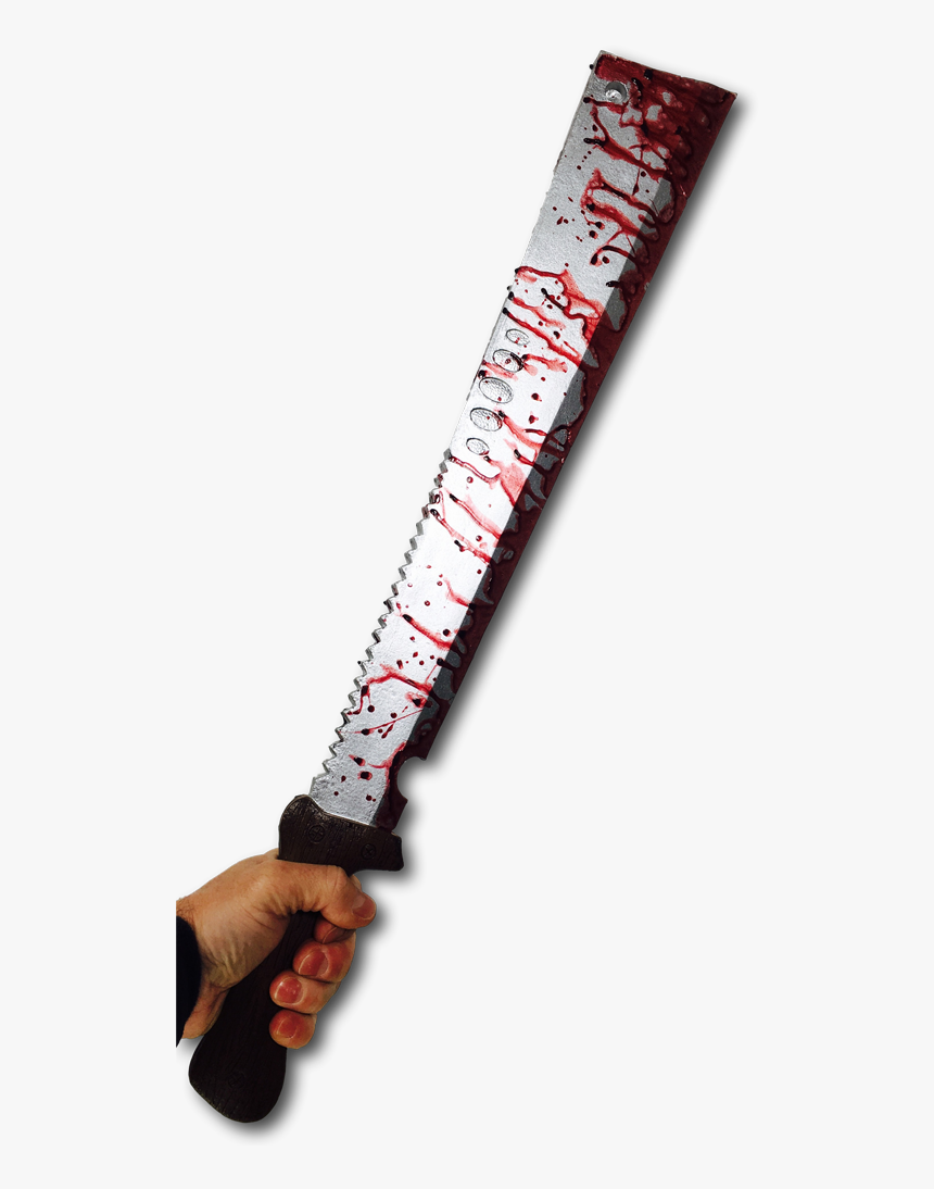 Bloody Chainsaw Png, Transparent Png