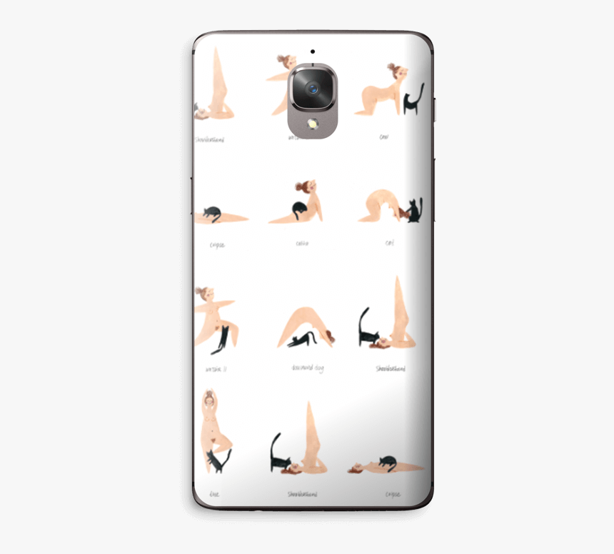 Happy Cat Skin Oneplus 3t, HD Png Download
