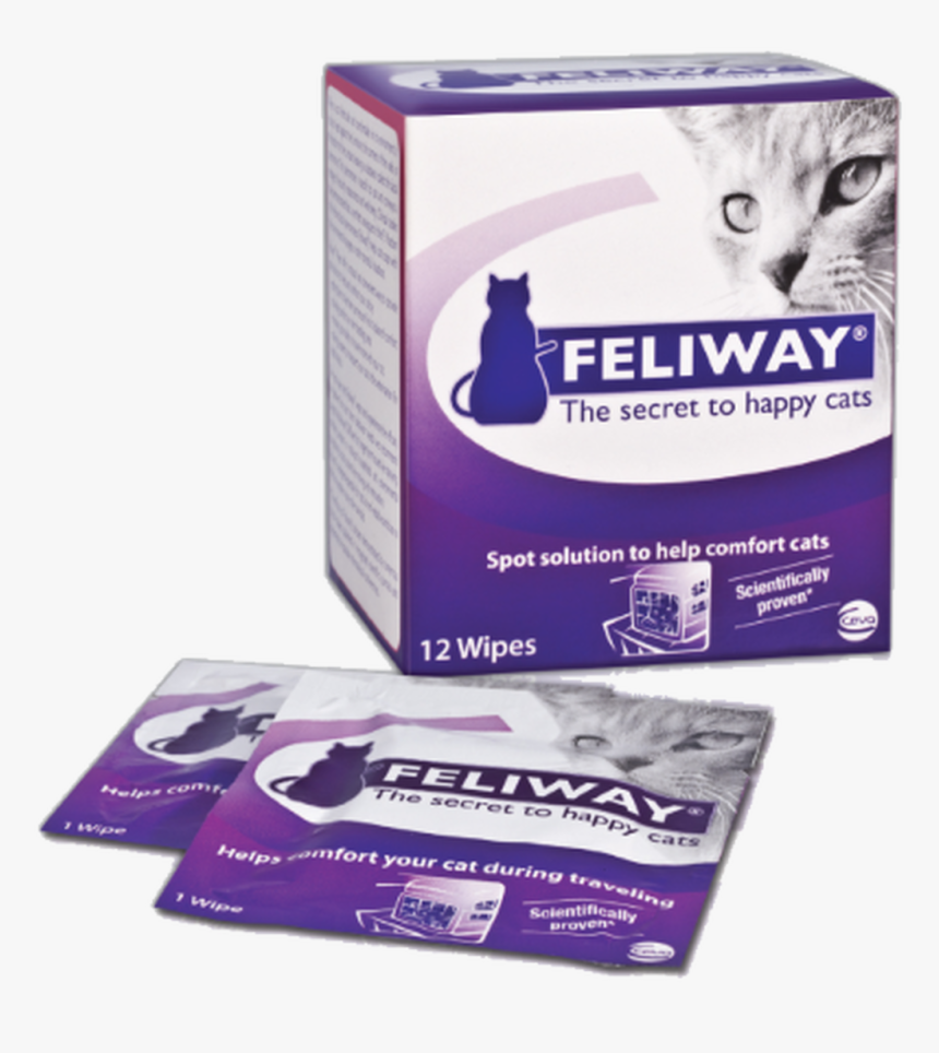 Feliway Comfort Wipes For Cats, HD Png Download