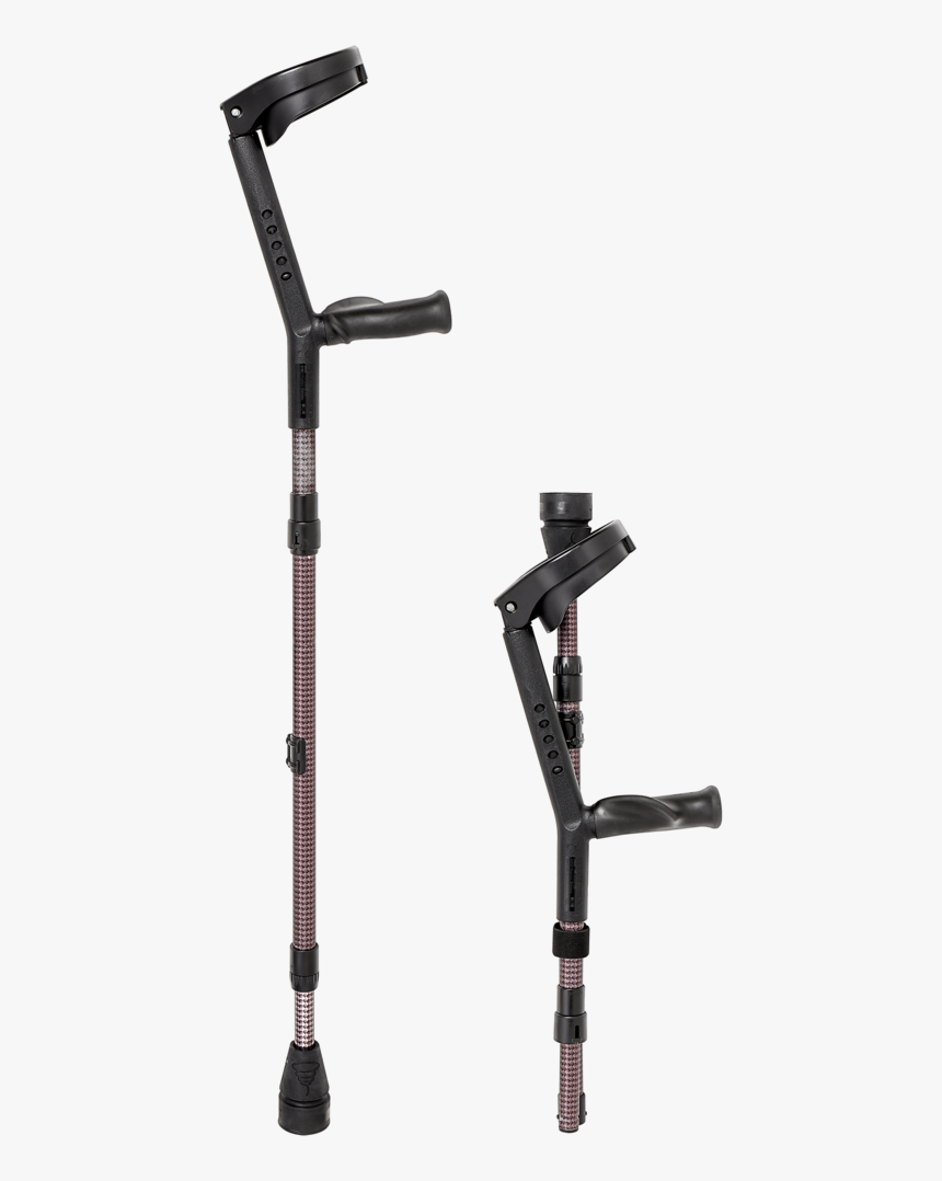 O - P - O - Folding Forearm Travel Crutches, HD Png Download