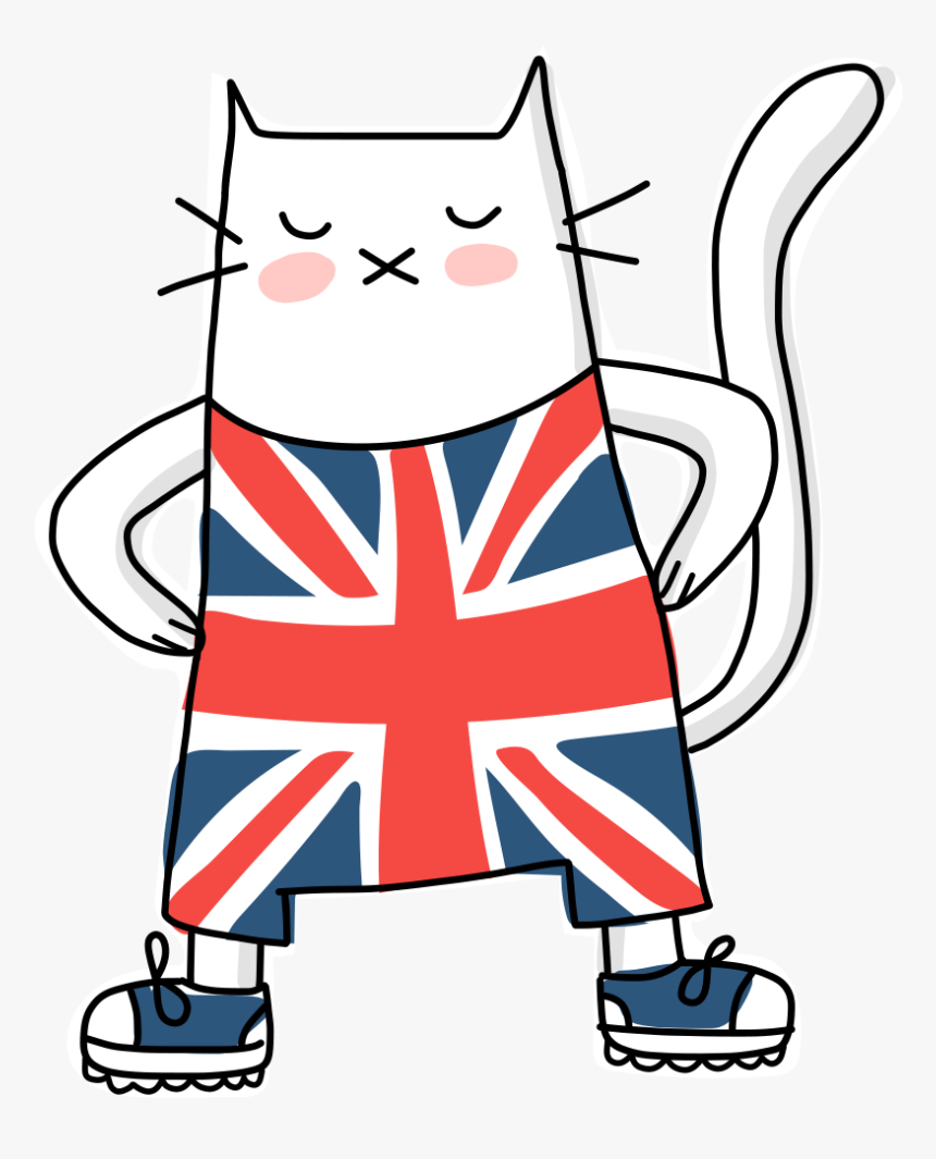 Happy Cat Png, Transparent Png