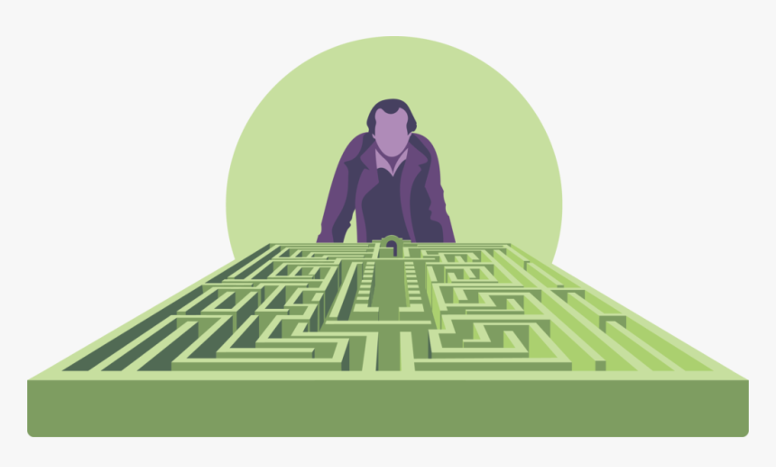 Jack Torrance And The Maze In The Shining, HD Png Download