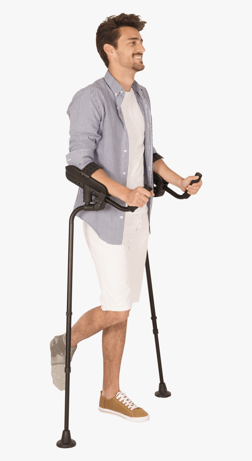 Crutches Png, Transparent Png