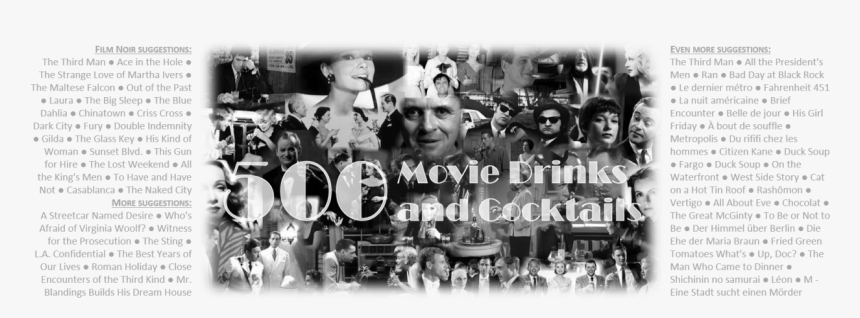 500 Movie Drinks And Cocktails, HD Png Download