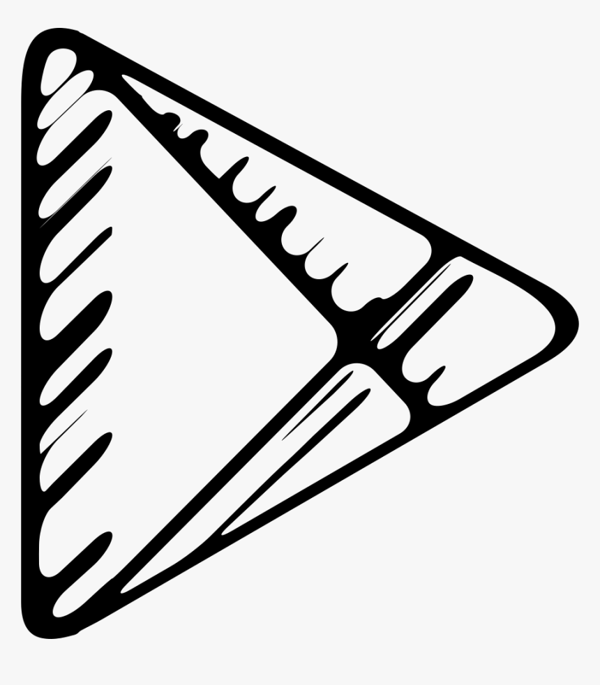 Google Play Sketched Logo, HD Png Download