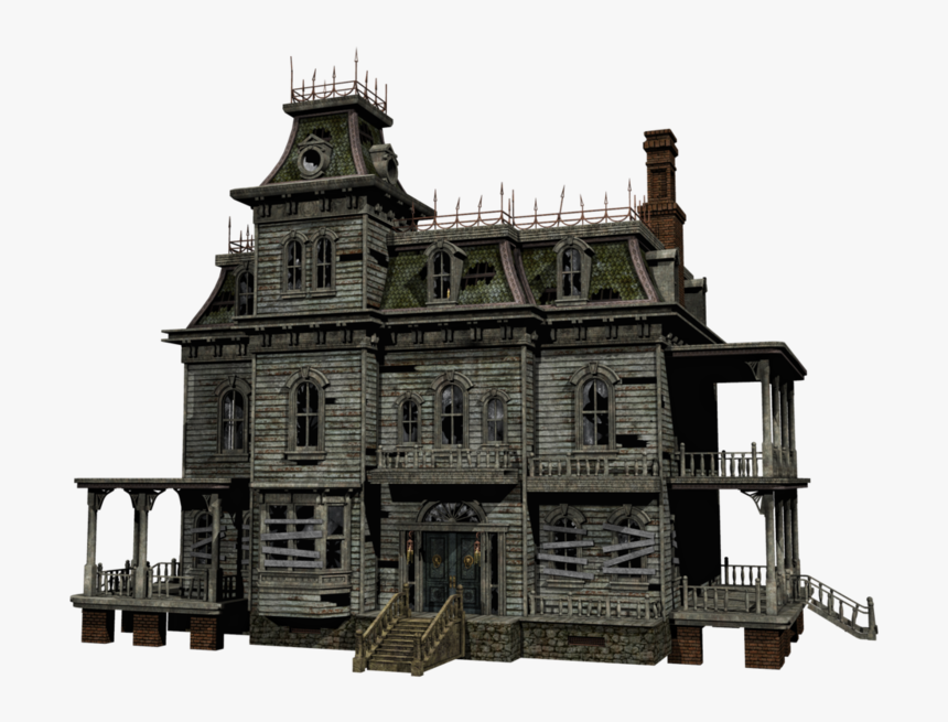 Haunted House 03 Png Stock By, Transparent Png