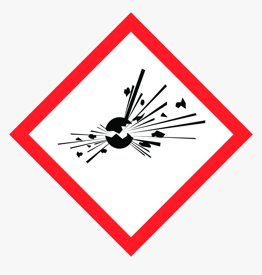 Ghs Pictograms Explosive, HD Png Download