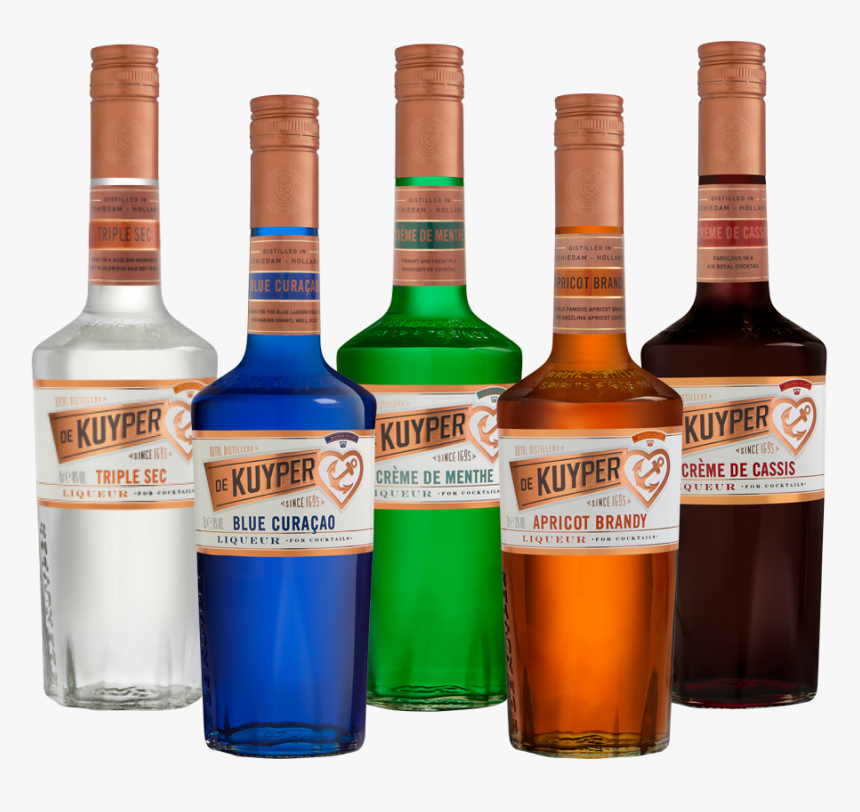 De Kuyper Liqueur Range Png, Transparent Png