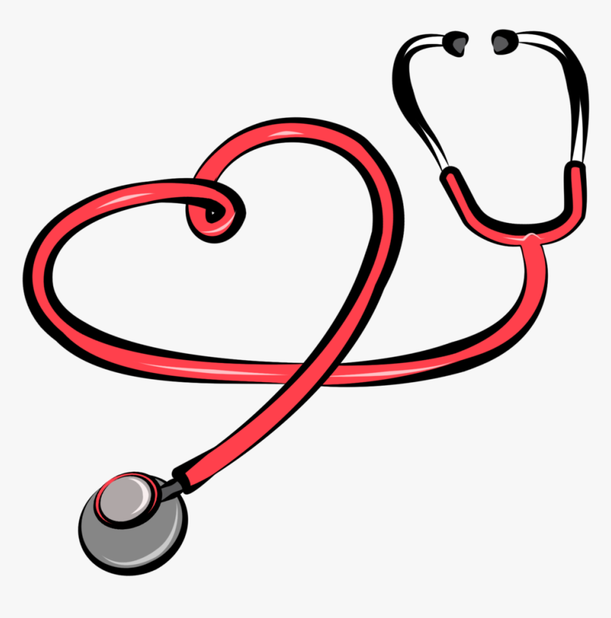 Stethoscope Nursing Medicine Heart Clip Art - Stethoscope Clipart Transparent Background, HD Png Download