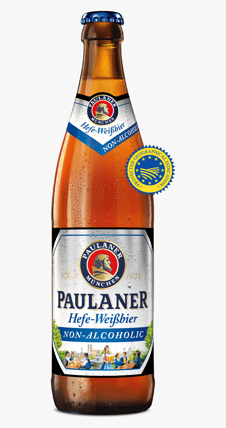 Paulaner Hefe Weissbier Non Alcoholic, HD Png Download