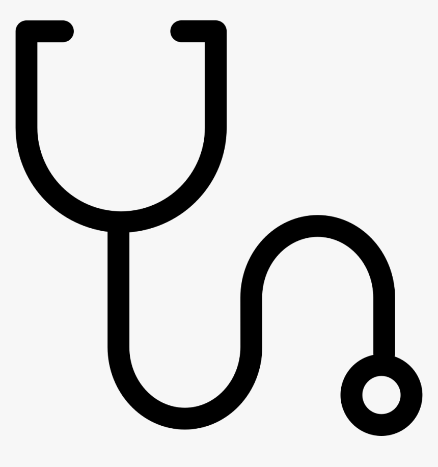 Stethoscope Outline Variant - Stethoscope Vector Icon, HD Png Download