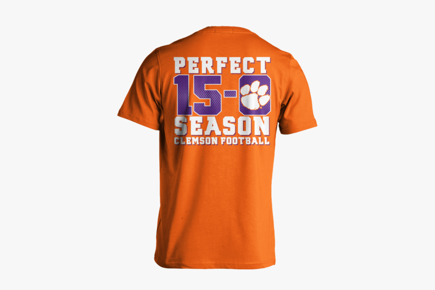 National Championship Perfect Season T-shirt Orange - Active Shirt, HD Png Download