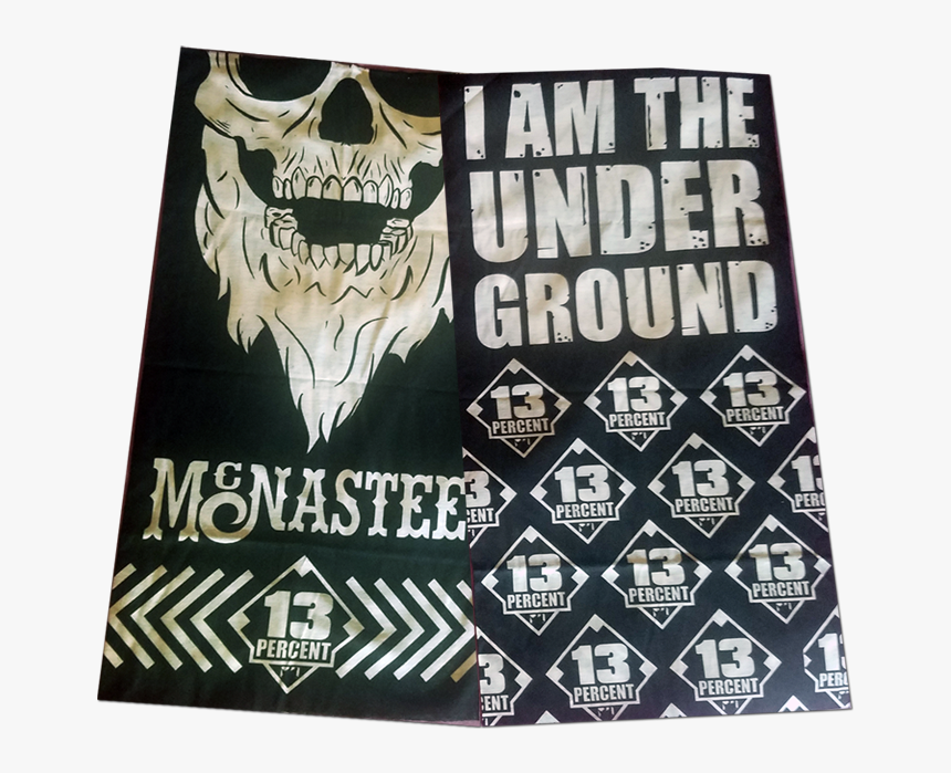 Image Of Mcnastee 13% Motorcycle Face Mask - Skull, HD Png Download