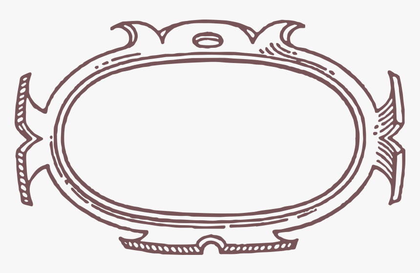 Transparent Vintage Clipart - Vector Free Frames Vintage Png, Png Download