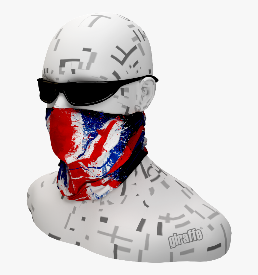 Head Multifunctional Headwear Union Flag Snood Bandana - Bandana Italy Flag, HD Png Download