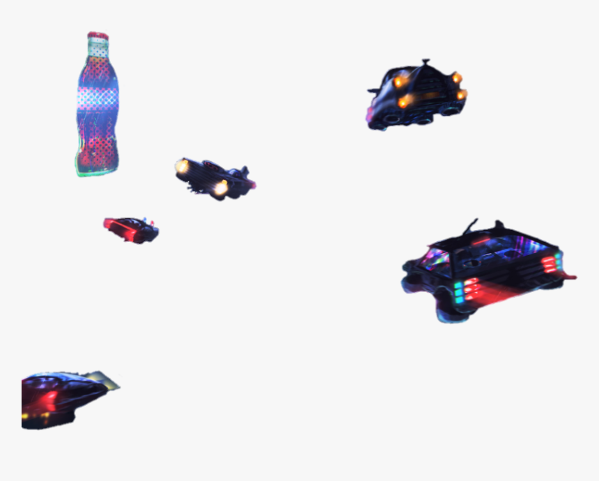 Sci-fi Flyingcars Flyingcar Futuristic Aircar City - Model Car, HD Png Download