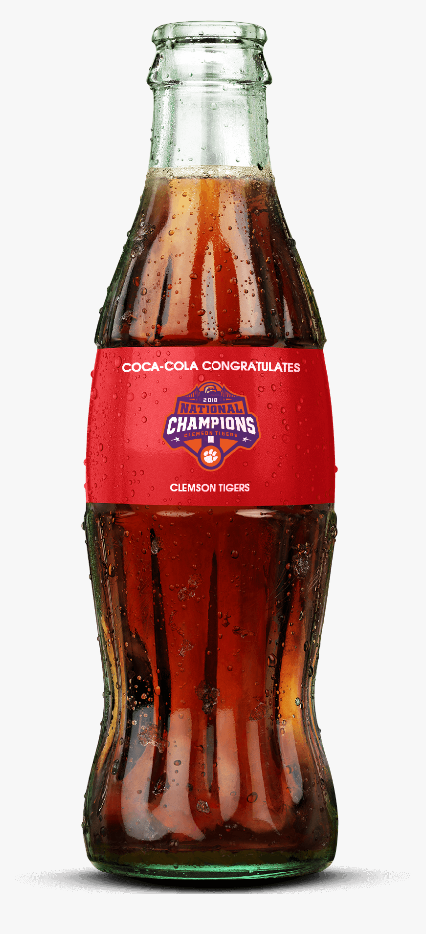 2018 Clemson Championship Bottle 
 Title 2018 Clemson - Coca Cola Overwatch League, HD Png Download