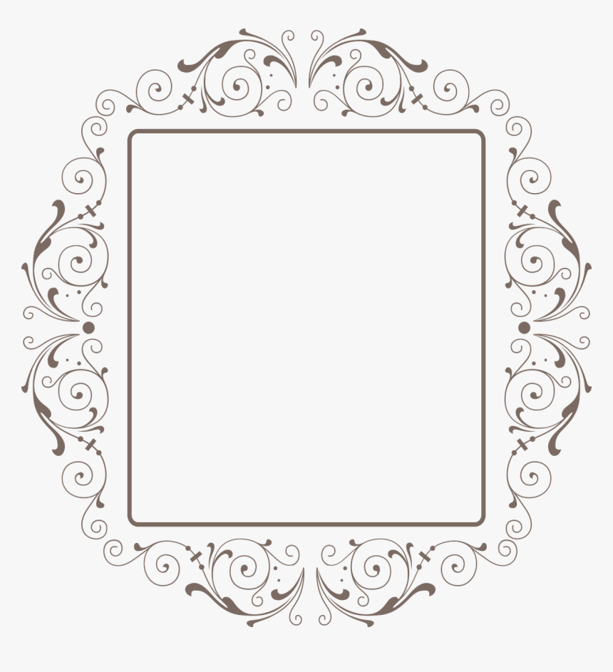 Frame Photo Classical Free Picture - Circle, HD Png Download