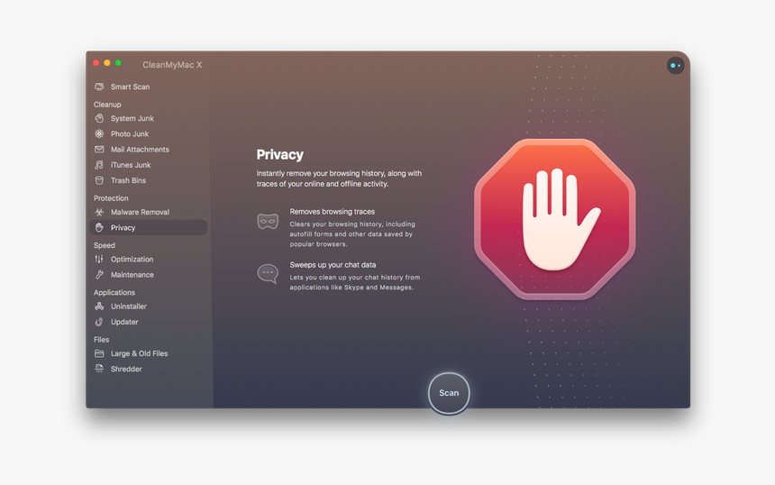 Clean My Mac X Malware Found, HD Png Download