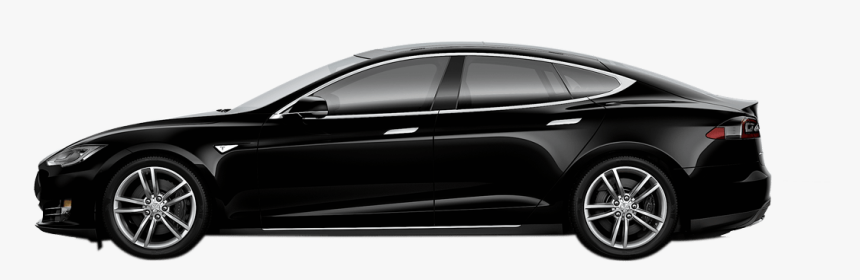 Tesla Car - Black Blue Color Car, HD Png Download