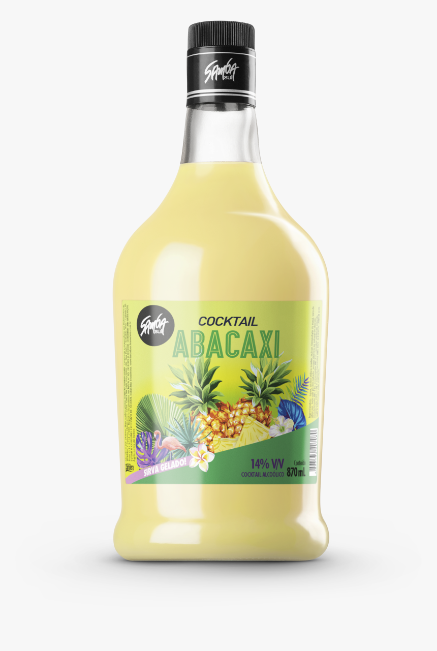 Transparent Abacaxi Png - Glass Bottle, Png Download