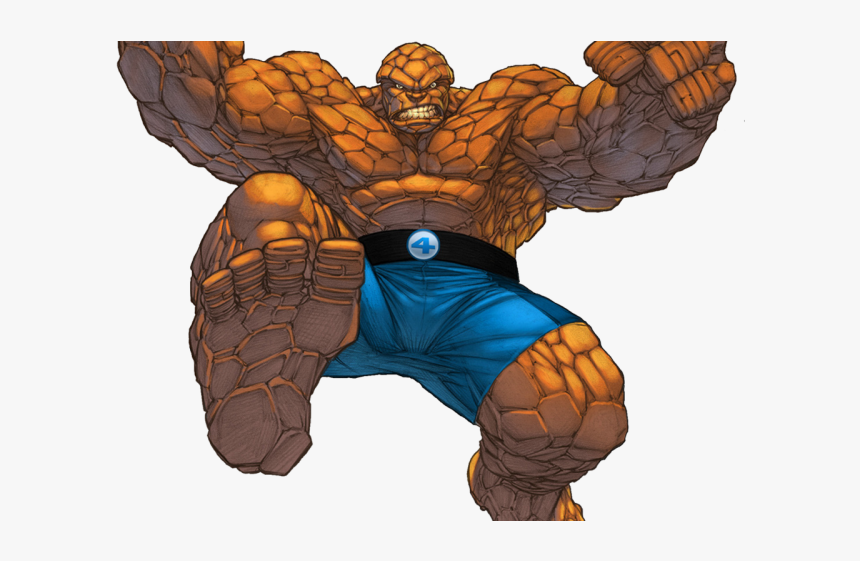 Marvel Thing Png Transparent Images - Fantastic Four Clip Art, Png Download