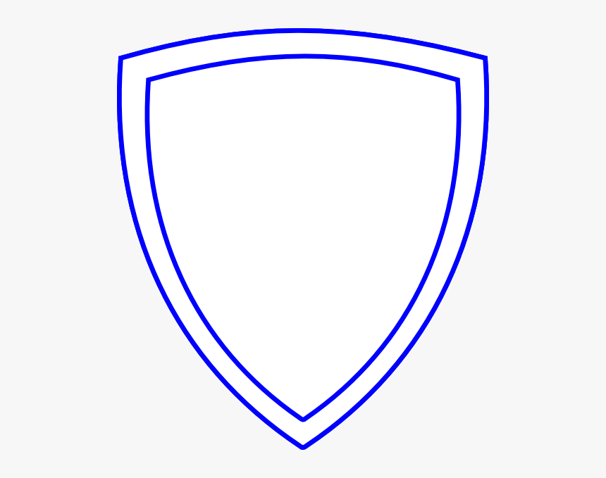Shield White Blue Png, Transparent Png - Blue And White Shield, Png Download