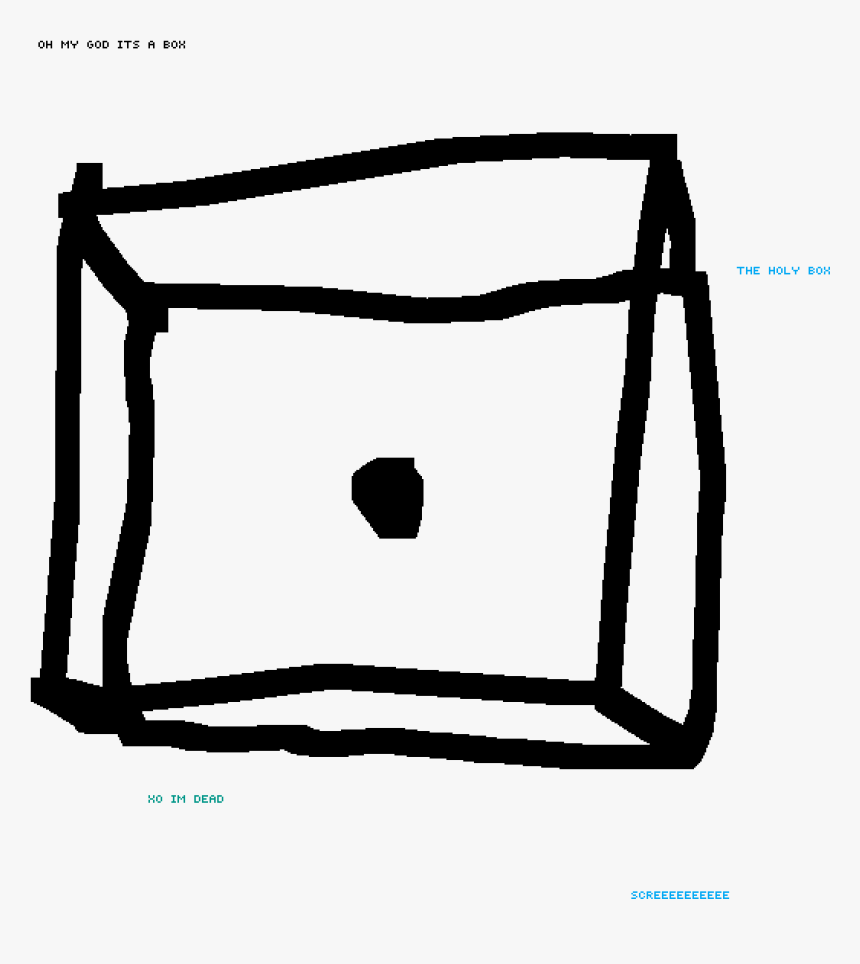 Oh My God It S A Box By Seabreezefromyt - Illustration, HD Png Download