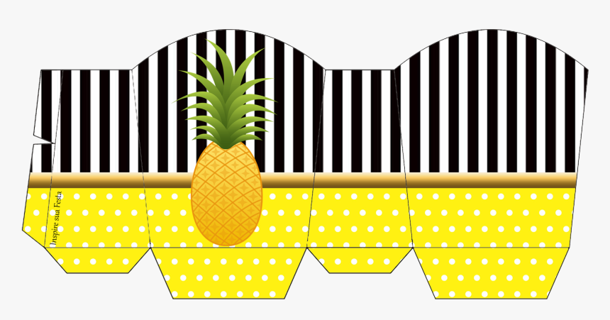 Moldes De Caixa Abacaxi, HD Png Download