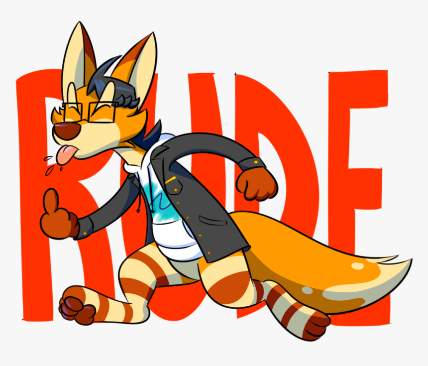 Oh God Oh Fuck We Got A Rudeboy On The Loose - Cartoon, HD Png Download