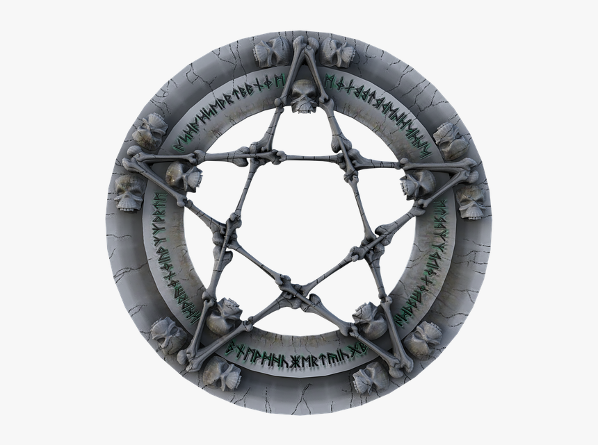 Pentagrama, El Mal, Misterio, Gótico, Halloween - Pentagram, HD Png Download