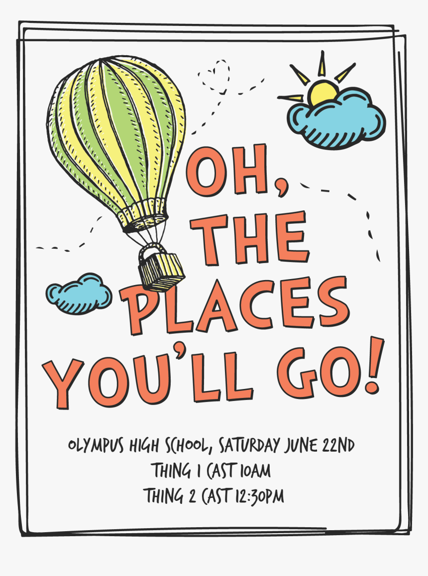 2019 20concert 20program 20cover - Hot Air Balloon, HD Png Download