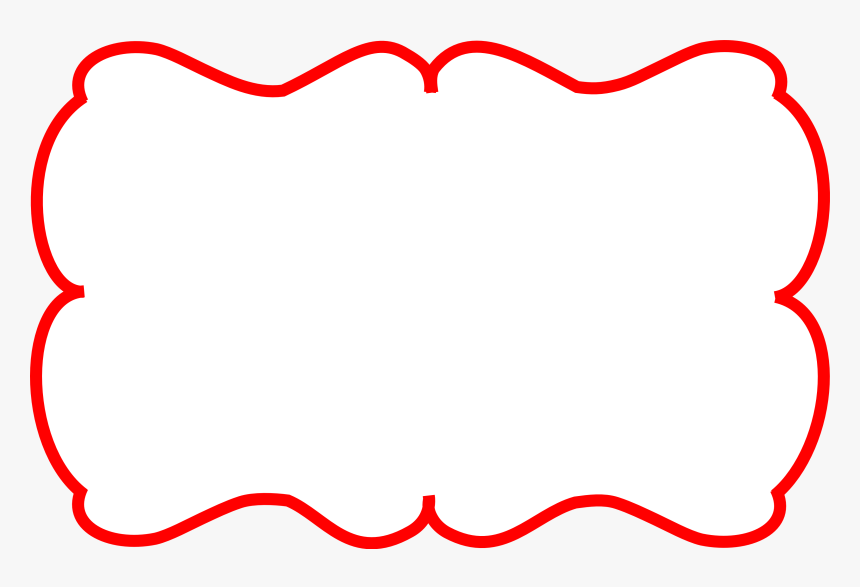 Red Frame Blank Labels, Frames, Step By Step Drawing, - 7 Habits Seek First To Understand Then, HD Png Download
