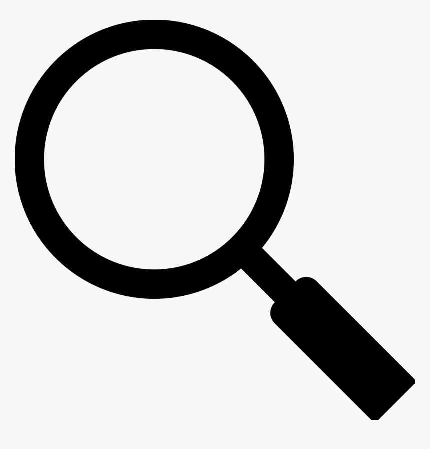 Search Button Image Png - Transparent Magnifying Glass With Bacteria, Png Download
