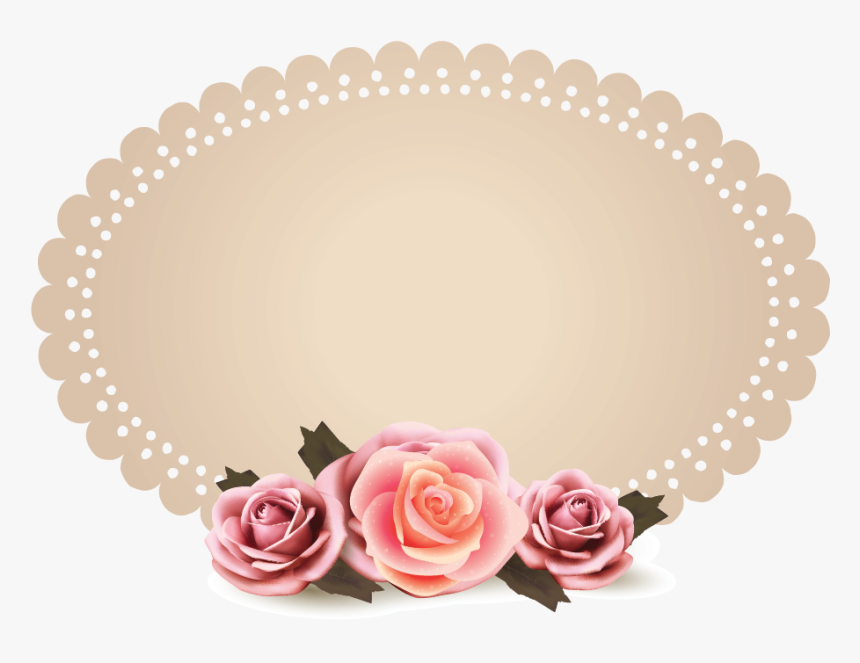 Oval Frame, Vintage Frames, Vintage Flowers, Label - Dr Oetker Logo History, HD Png Download