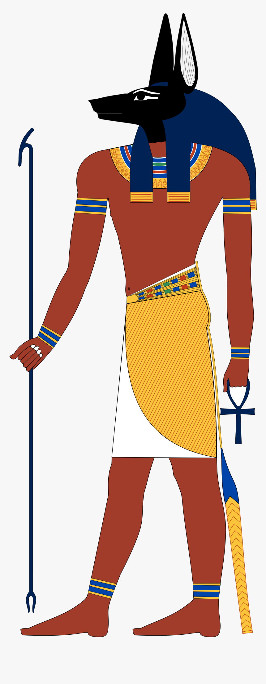 Anubis Dios De Egipto, HD Png Download