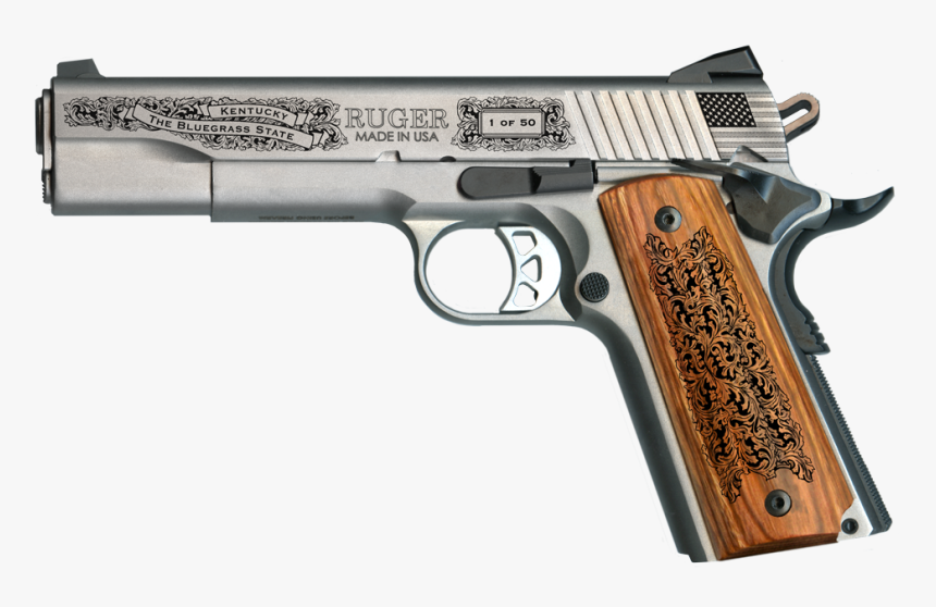 Ruger Sr1911 Nra Engraved, HD Png Download