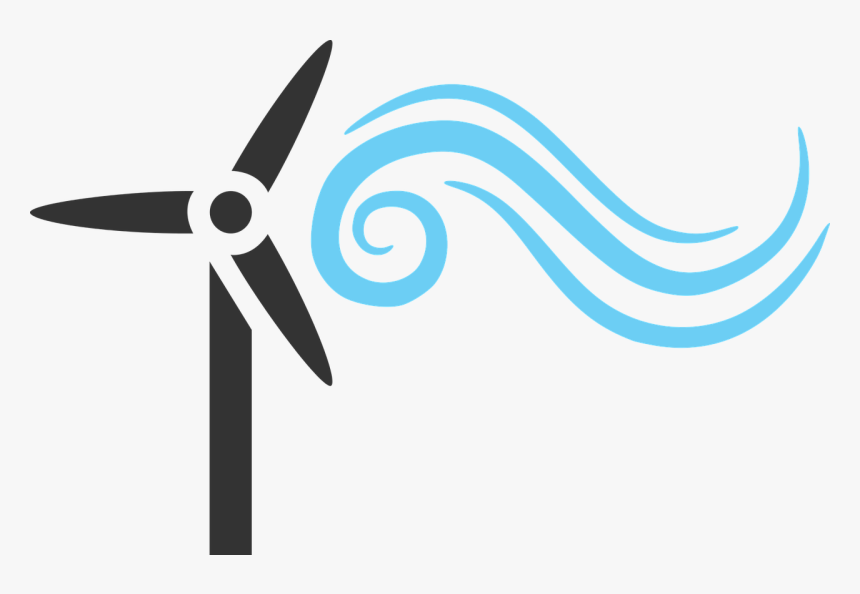 Energy Clipart Icon Vector Free - Wind Energy Clip Art, HD Png Download