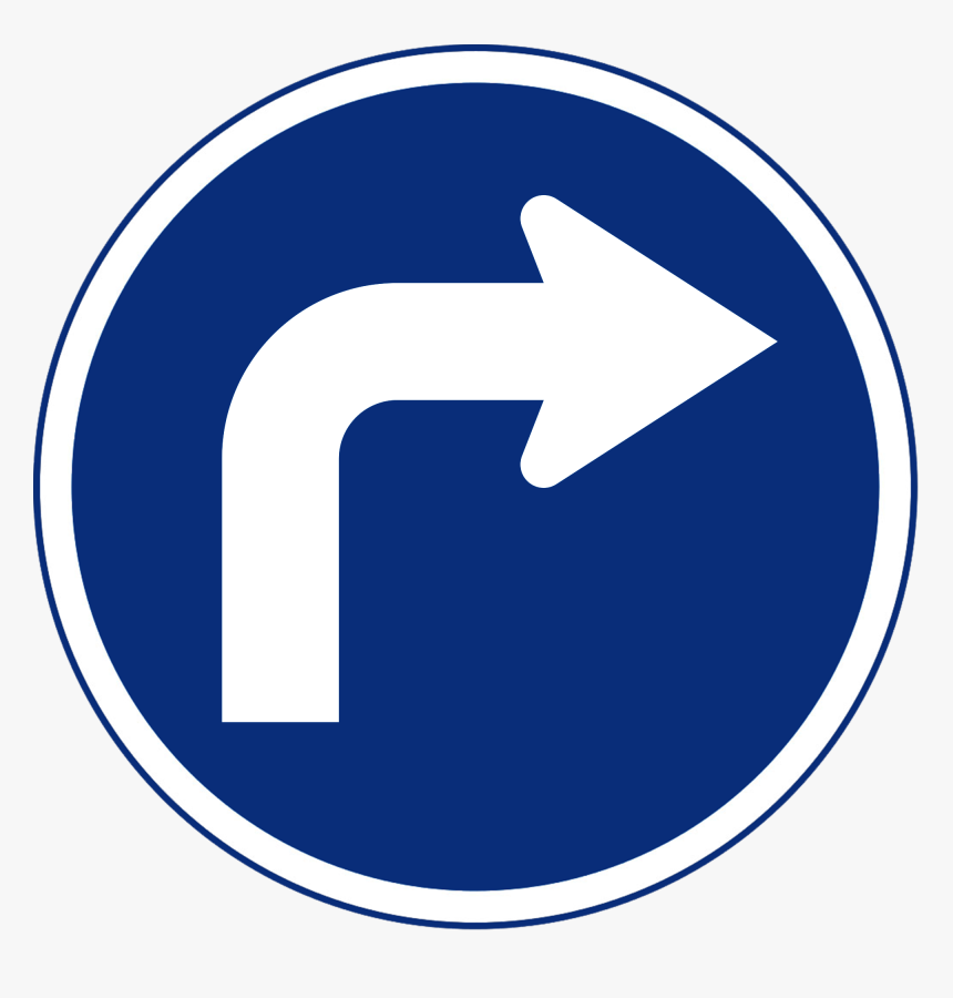 Transparent R Symbol Png - Direction Arrow Sign, Png Download