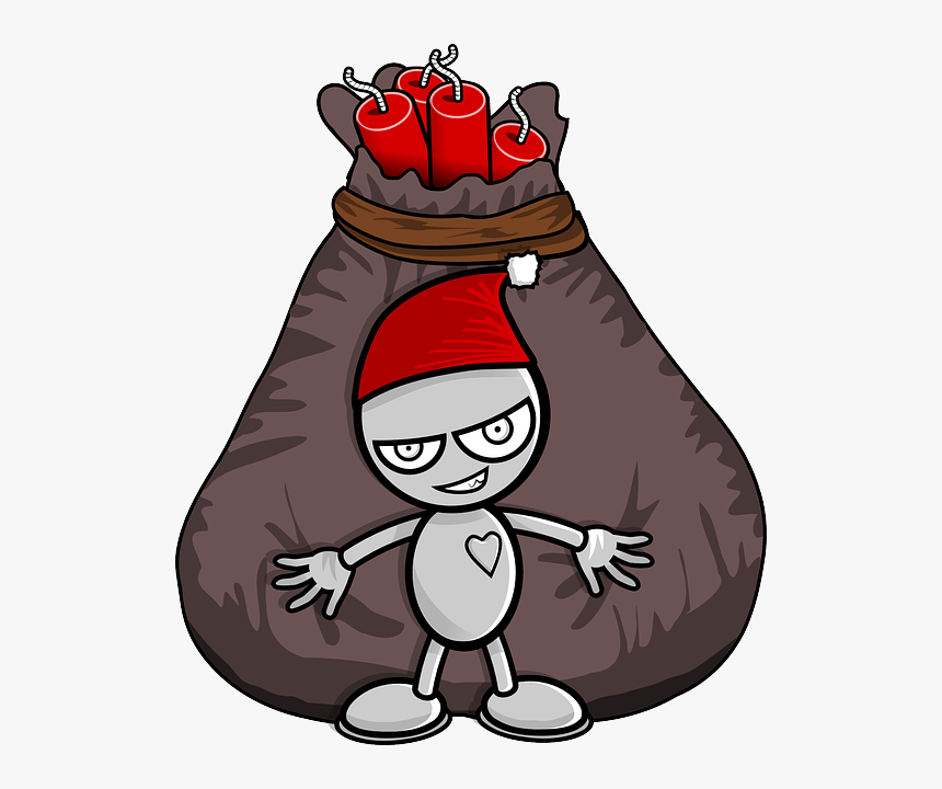 Cartoon, Dynamite, Explosives, Mean, Gangster - Explosives Animation, HD Png Download