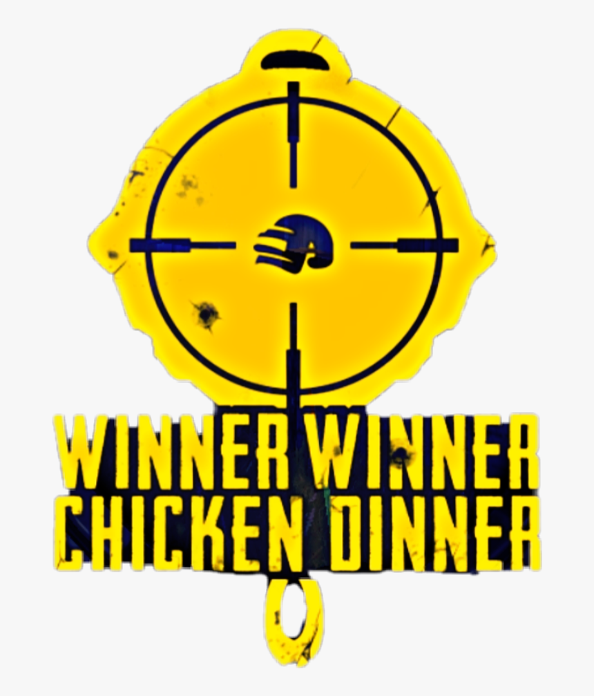 #pubg #battle #ground #player #unknown #chiken #dinner - Circle, HD Png Download