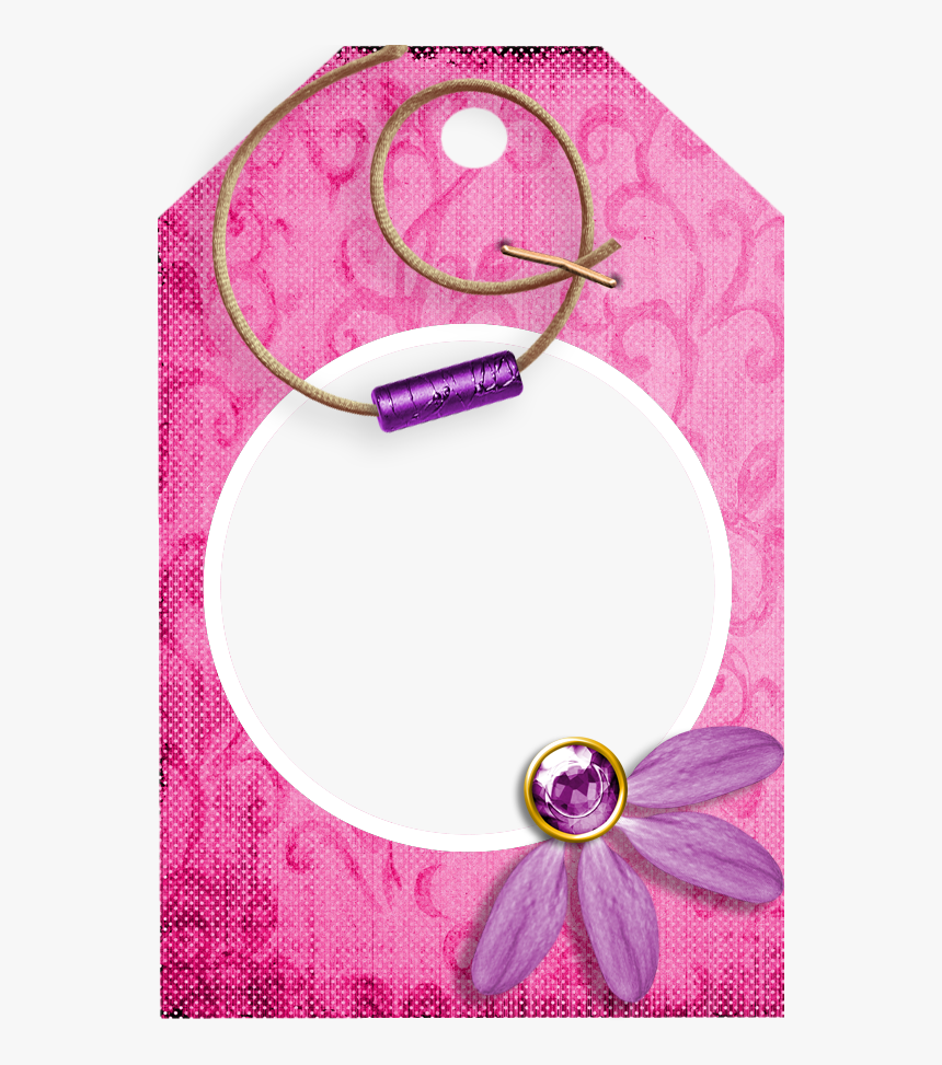 B *✿* Label Tag, Borders And Frames, Islam, Banner - Circle, HD Png Download